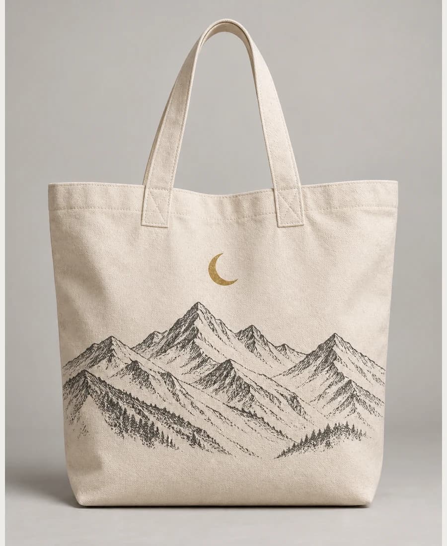 Bolsa Canvas Entre Céu & Terra